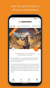 3DMark — The Gamer's Benchmark - عکس برنامه موبایلی اندروید