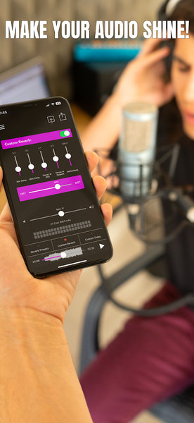 AudioVerb: Add Reverb to Audio - عکس برنامه موبایلی اندروید