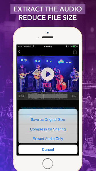 VideoMaster Video Sound Editor - عکس برنامه موبایلی اندروید