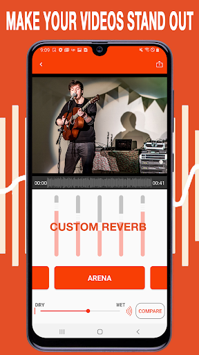 VideoVerb: Add Reverb to Video - عکس برنامه موبایلی اندروید