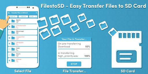FilestoSD - Easy Transfer Files to SD Card - Image screenshot of android app