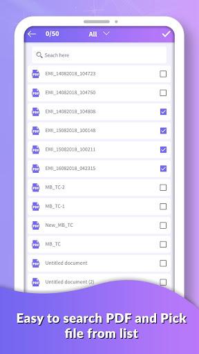 PDF Utility - Merge, Split PDF - عکس برنامه موبایلی اندروید