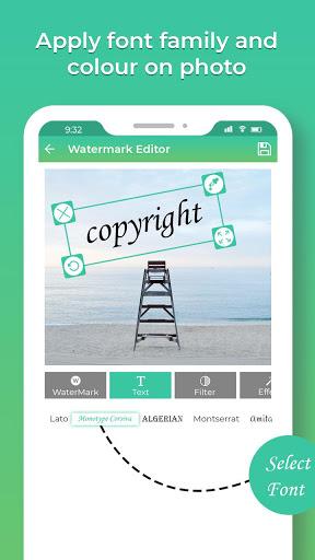 Add Watermark and Photo Editor - عکس برنامه موبایلی اندروید