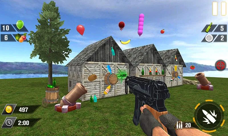 Bottle Gun Shooter Game - عکس بازی موبایلی اندروید