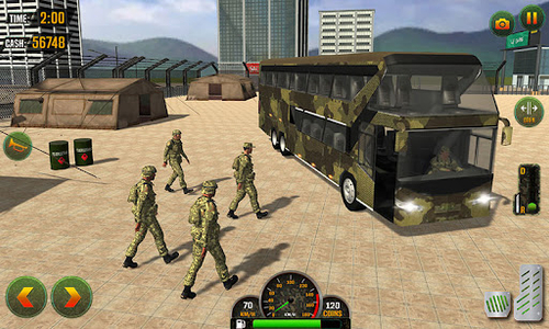 US Army Military Bus Driving Game for Android - Download | Cafe Bazaar