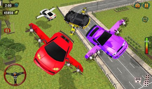 Flying Car Games Car Flight 3D - Image screenshot of android app