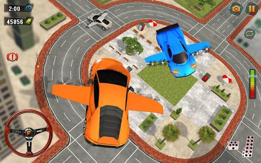Flying Car Games Car Flight 3D - Image screenshot of android app