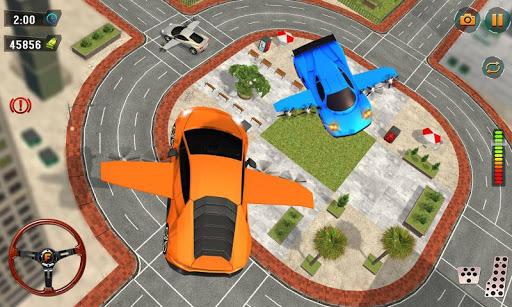 Flying Car Games Car Flight 3D - Image screenshot of android app