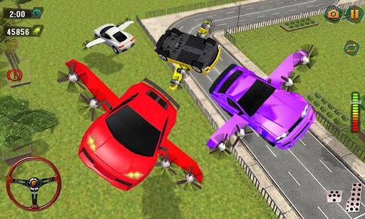 Flying Car Games Car Flight 3D - Image screenshot of android app