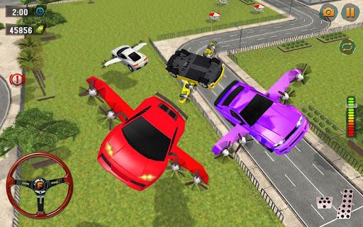 Flying Car Games Car Flight 3D - Image screenshot of android app