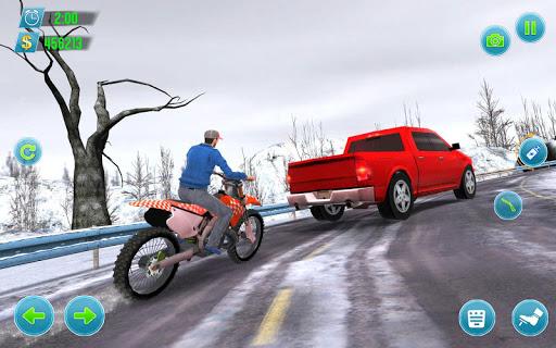 Mega Bike Racing - Moto Stunt - Gameplay image of android game