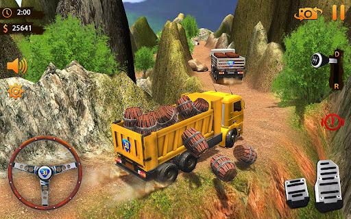 Offroad Transport Truck Drive - Gameplay image of android game