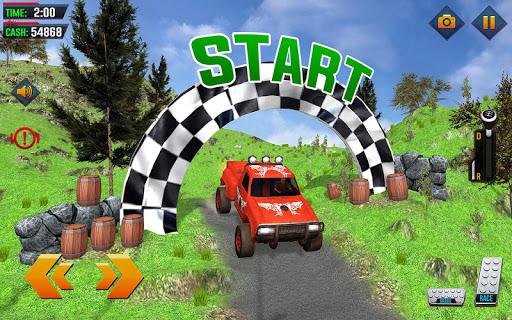 Offroad Jeep Driving Games - Gameplay image of android game