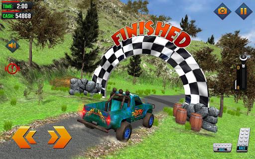 Offroad Jeep Driving Games - Gameplay image of android game