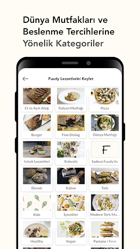 Fuudy - Gurme Yemek Siparişi - Image screenshot of android app