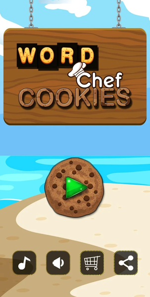 Word Chef Cookies - Gameplay image of android game
