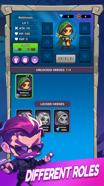 Heroes Adventure - Gameplay image of android game