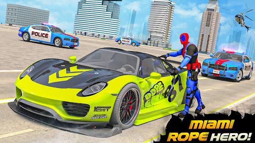 Rope Hero City Spider Games - عکس برنامه موبایلی اندروید