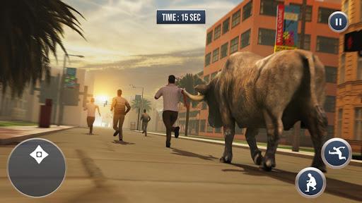 Bull Attack Hunter Rampage - Bull Run Survival - Image screenshot of android app