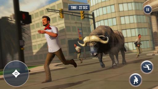 Bull Attack Hunter Rampage - Bull Run Survival - عکس برنامه موبایلی اندروید