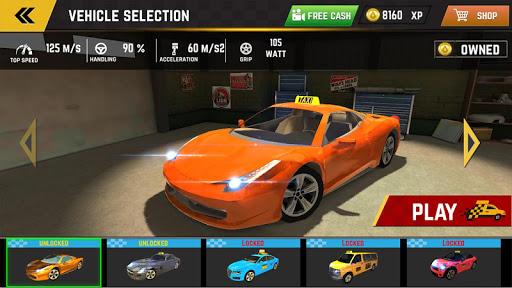 Taxi Cab City Driving Car - Image screenshot of android app