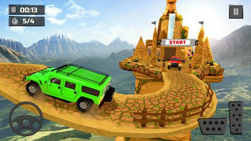 Mountain Climb 4x4 Drive - Gameplay image of android game