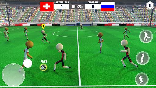 Stickman Football Strike Games - عکس بازی موبایلی اندروید