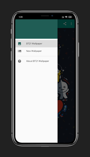 Wallpaper BT21 Lucu - Offline - عکس برنامه موبایلی اندروید