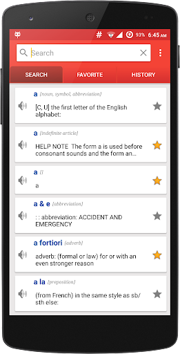 English Dictionary offline - عکس برنامه موبایلی اندروید