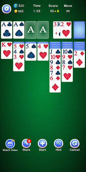 Classic Card Solitaire Games - Gameplay image of android game