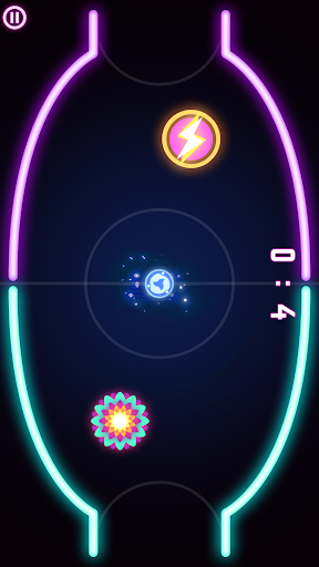 Neon Hockey - Gameplay image of android game