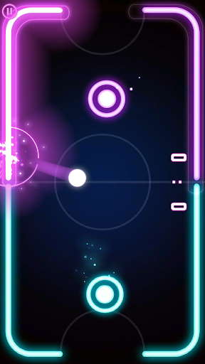 Neon Hockey - Gameplay image of android game