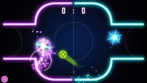 Neon Hockey - Gameplay image of android game