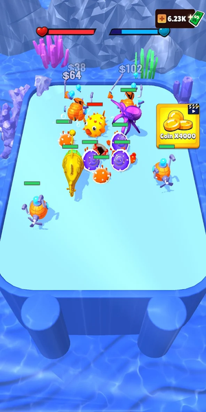 Merge MechShark & Whale Wars - عکس بازی موبایلی اندروید