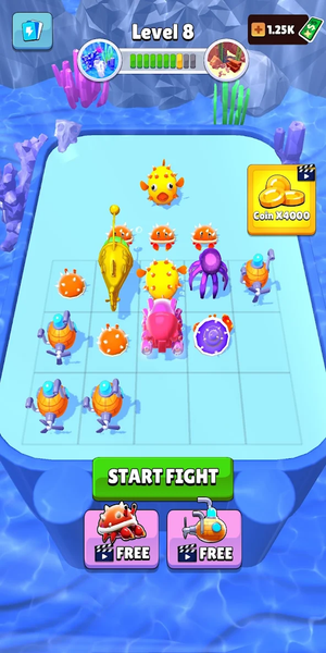 Merge MechShark & Whale Wars - عکس بازی موبایلی اندروید