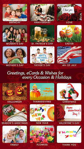 Greeting Cards & Wishes - Image screenshot of android app