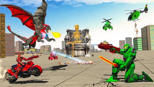Dragon Robot Car Transform - Image screenshot of android app