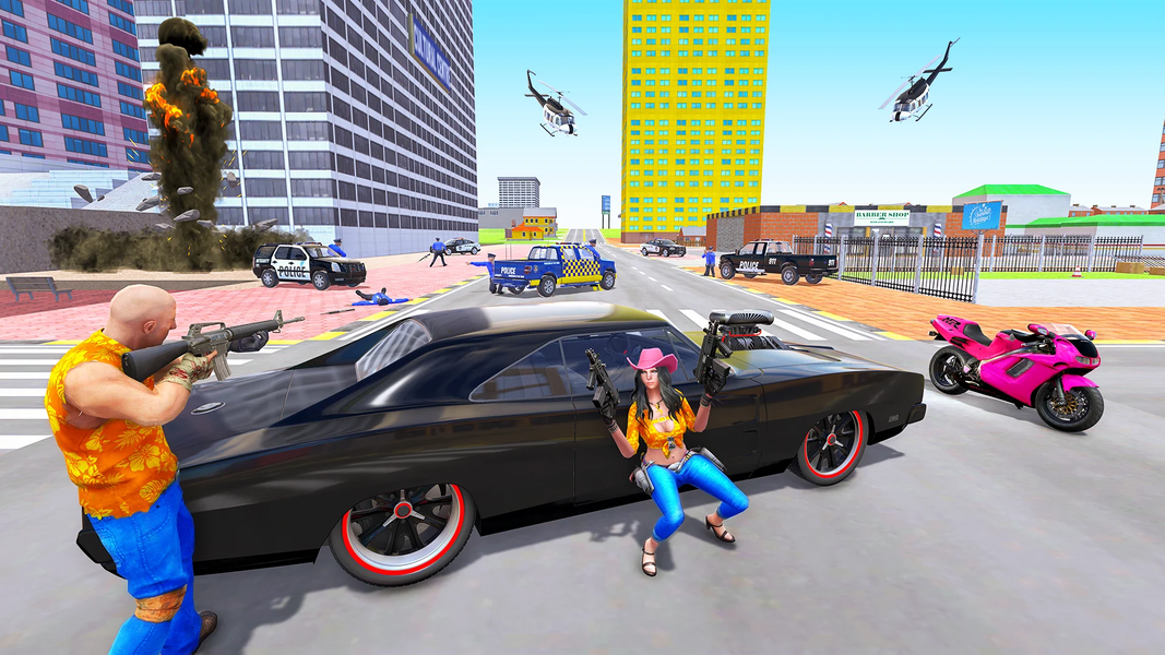 Gangster Game Mafia City Crime - Image screenshot of android app