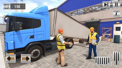 US Cargo Truck Transport- Truck Driving Simulator - عکس بازی موبایلی اندروید