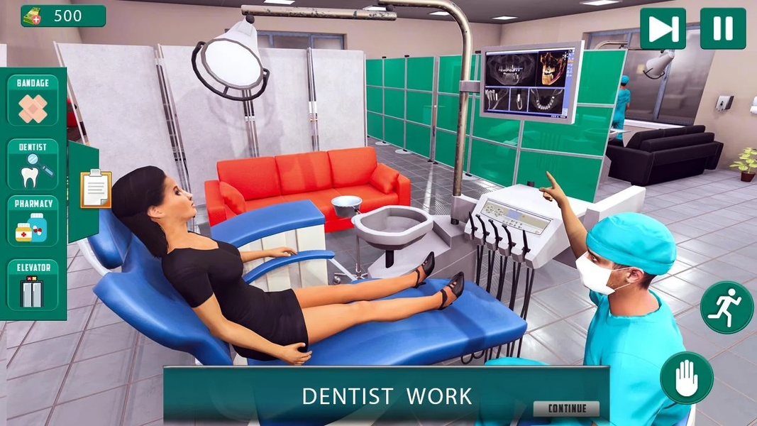 My Hospital Doctor Surgeon Sim - Gameplay image of android game