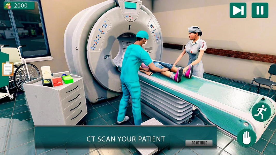 My Hospital Doctor Surgeon Sim - Gameplay image of android game