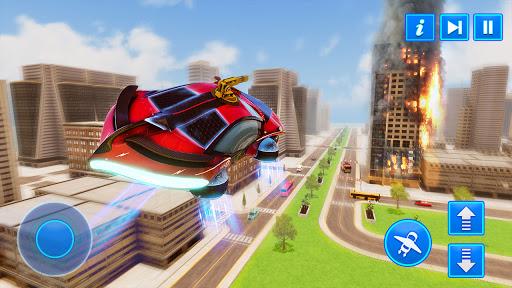 Real Flying Rescue Car Simulator- Driving Games ۳D - عکس برنامه موبایلی اندروید