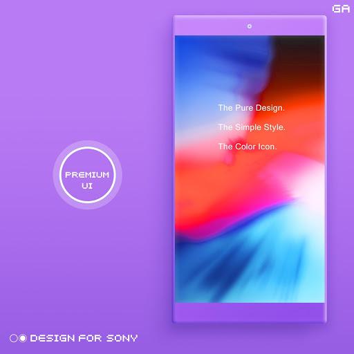 i XPERIA Theme | OS Style 12 🎨Design For SONY - Image screenshot of android app