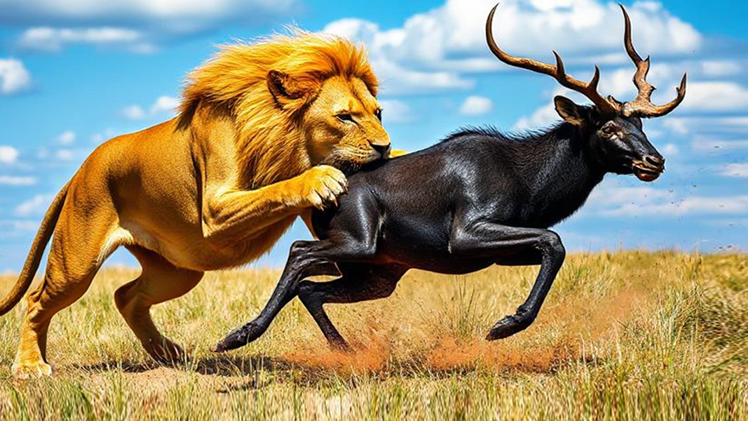 Wild Lion: Lion Simulator Game - عکس بازی موبایلی اندروید