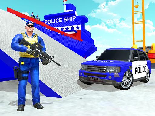 Grand Police Transporter Truck : Police Car Games - عکس برنامه موبایلی اندروید