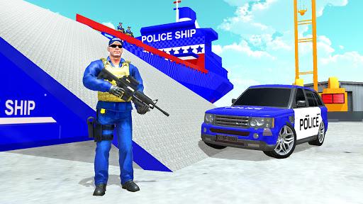 Grand Police Transporter Truck : Police Car Games - عکس برنامه موبایلی اندروید