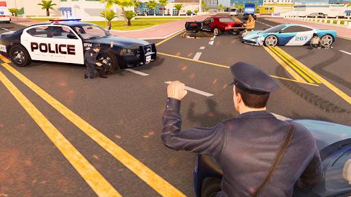 Virtual Police Officer Crime City- Gangster Games - Gameplay image of android game