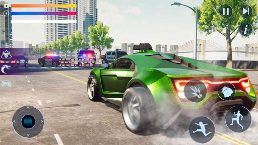 Dragon Robot Car Transform- Police Robot Games 3D - Image screenshot of android app