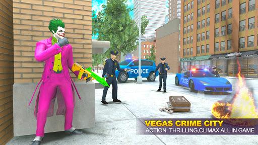 Grand Clown Crime City War: Gangster Crime Games - Image screenshot of android app
