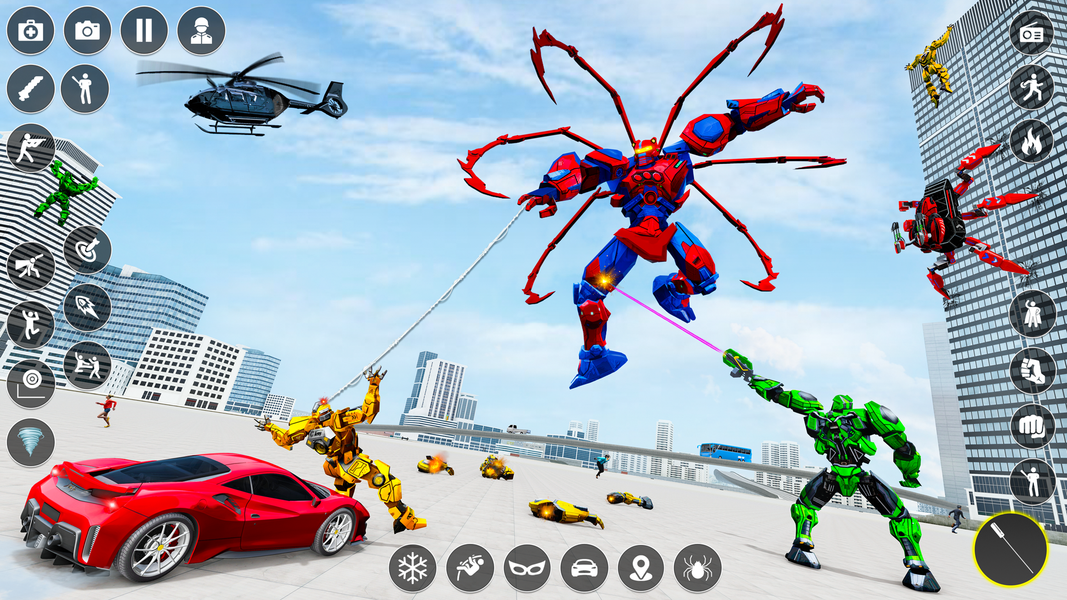Spider Robot Fight Hero Games - عکس بازی موبایلی اندروید